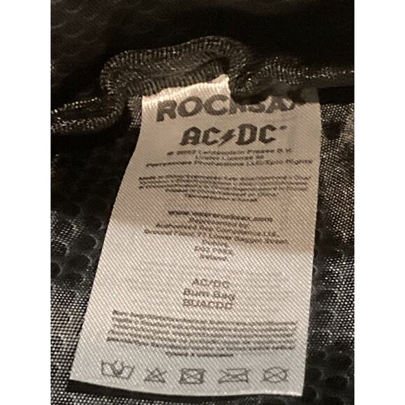 Rocksax AC/DC Logo Fanny Pack Man Purse AC DC - Picture 6 of 8